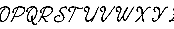 Machinay Personal Use Font UPPERCASE