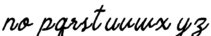 Machinay Personal Use Font LOWERCASE