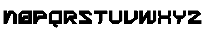 Machine Ground Display Personal Use Display Font LOWERCASE