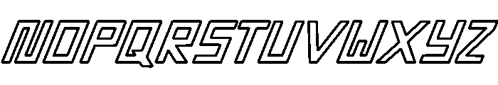 Machine Pro Font UPPERCASE
