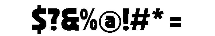 Mactis DEMO VERSION Font OTHER CHARS