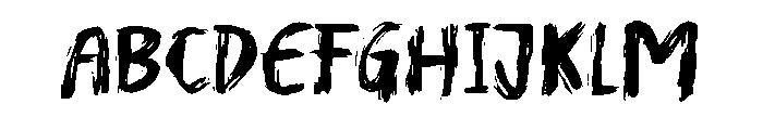 Mad Artist Regular Font UPPERCASE