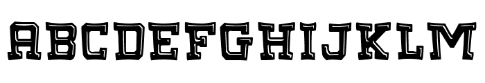 Mad College Font LOWERCASE
