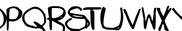 Mad Stick Brush Font LOWERCASE