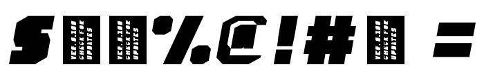 MadDocks-Regular Font OTHER CHARS