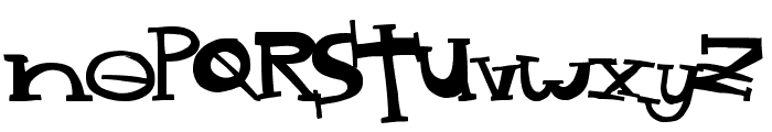 MadStyle Font LOWERCASE