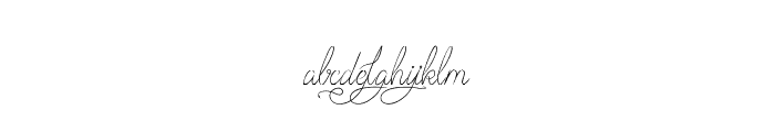 Mademoiselle Catherine Font LOWERCASE