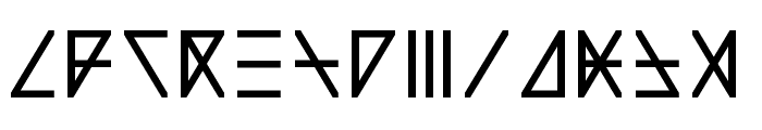 Madeon Runes Bold Bold Font UPPERCASE