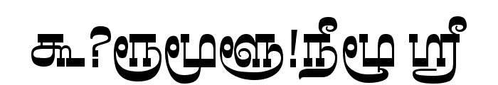 Madhuvanthi Regular Font OTHER CHARS