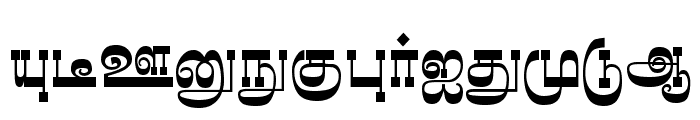 Madhuvanthi Regular Font UPPERCASE