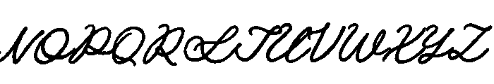 Madiguire Demo Regular Font UPPERCASE