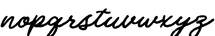 Madiguire Demo Regular Font LOWERCASE