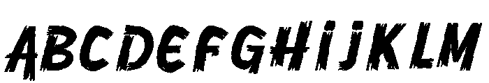 Madness Scratch FONT