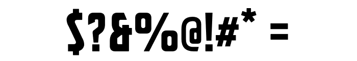 Madrague Bold FREE FOR PERSONAL USE ONLY Font OTHER CHARS
