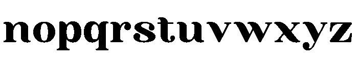 Madrid & Birch Font LOWERCASE