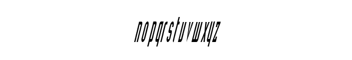 Madrid Italic Font LOWERCASE