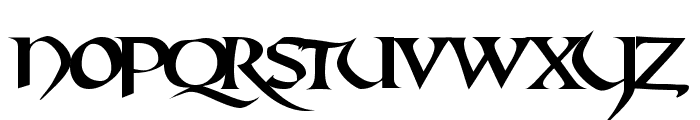 Mael Font LOWERCASE