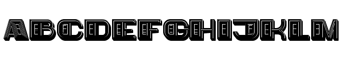 Mafioza Regular Font UPPERCASE