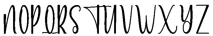 Magdalena1 Font UPPERCASE