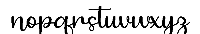 Magdalena1 Font LOWERCASE