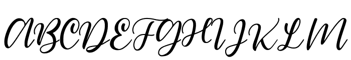 Magelove Font UPPERCASE