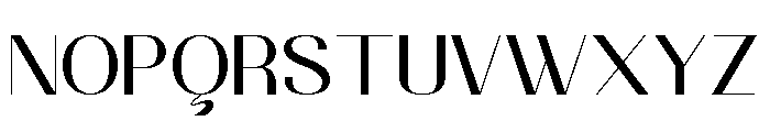 Magenda Regular Font UPPERCASE