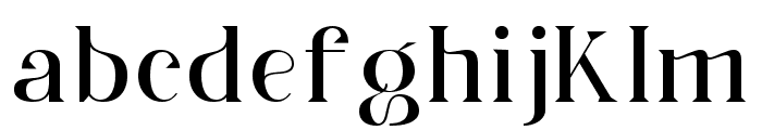 Magesta Font LOWERCASE