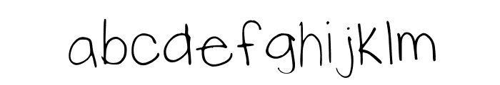 Maggie Regular Font LOWERCASE