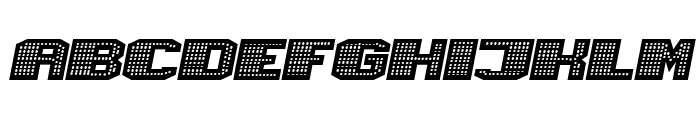 Magia Neon Italic Font LOWERCASE