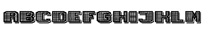 Magia Shadow Neon Font UPPERCASE
