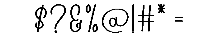 Magic Alphabet Font OTHER CHARS