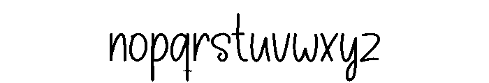 Magic Alphabet Font LOWERCASE