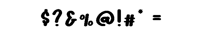Magic Candle Font OTHER CHARS