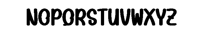 Magic Candle Font UPPERCASE