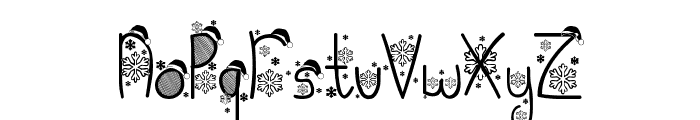 Magic Christmas Font LOWERCASE