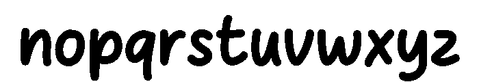Magic Clover Font LOWERCASE