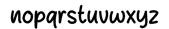 Magic Crush Font LOWERCASE