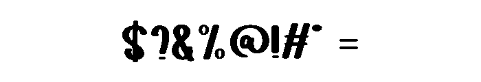 Magic Flower Font OTHER CHARS