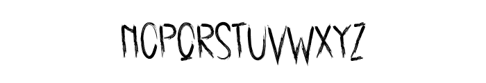 Magic Halloween Font LOWERCASE