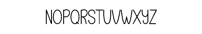Magic House Font UPPERCASE