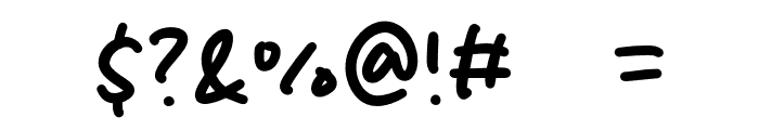 Magic Journal Font OTHER CHARS