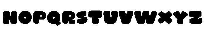 Magic Oval Font UPPERCASE