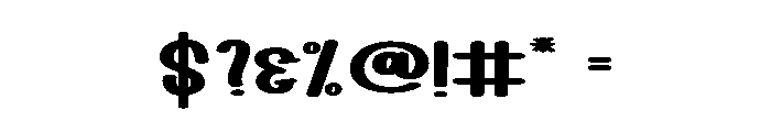 Magic Rainbow1 Font OTHER CHARS