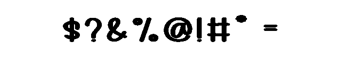 Magic Rivers Font OTHER CHARS