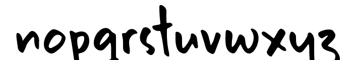 Magic Stick Font LOWERCASE