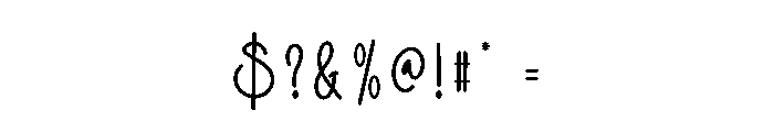 Magic Summer Font OTHER CHARS