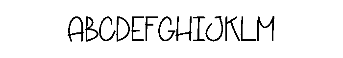 Magic Summer Font UPPERCASE