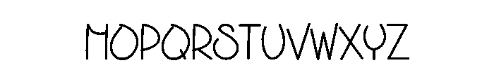 Magic Summer Font UPPERCASE