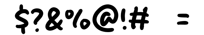 Magic Sunset Font OTHER CHARS