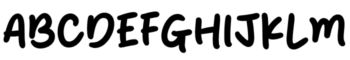 Magic Sunset Font UPPERCASE